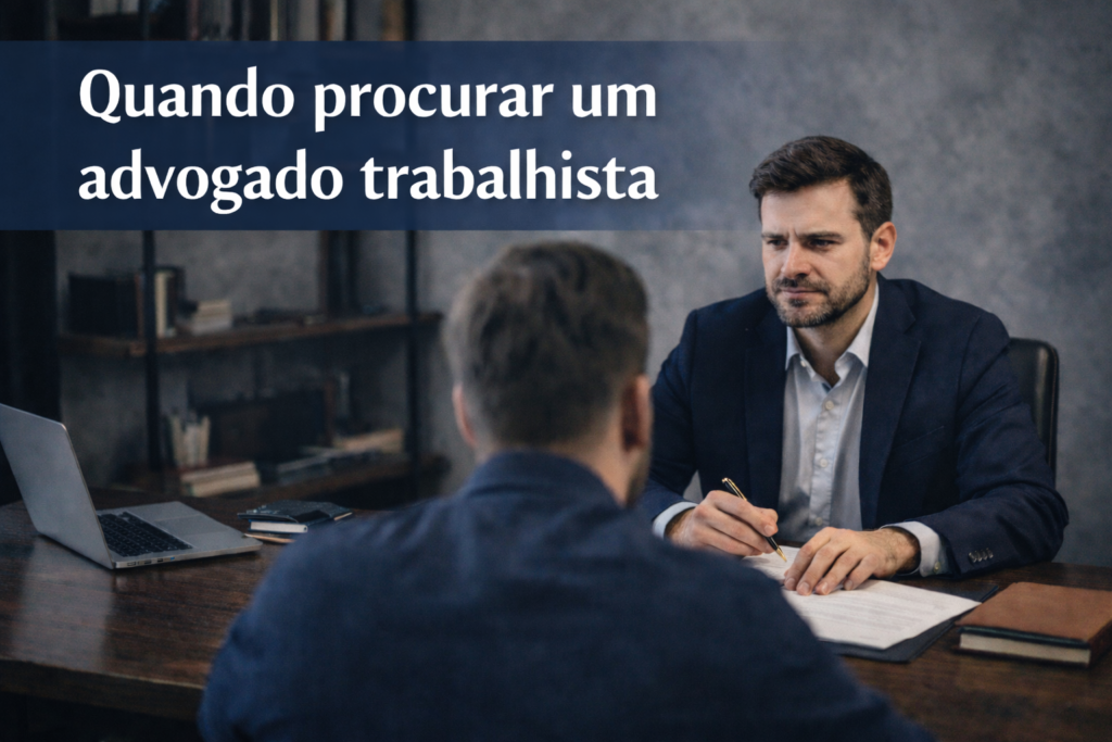 Quando procurar um advogado trabalhista