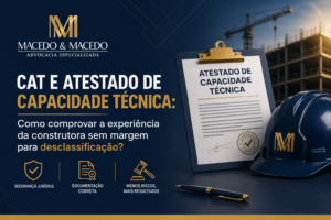 CAT e Atestado de Capacidade Técnica: Como comprovar a experiência da construtora sem margem para desclassificação?